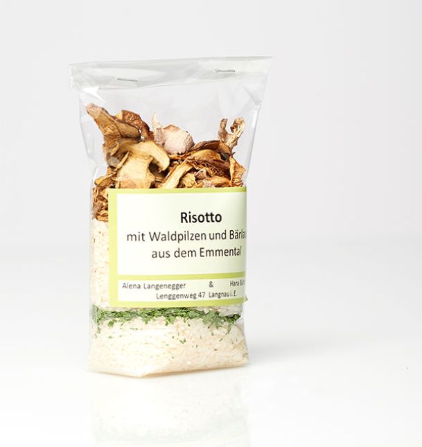 Risotto mit Waldpilzen und Bärlauch